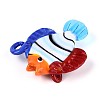 Handmade Lampwork Pendants LAMP-T024-03B-2