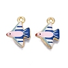 Printed Alloy Pendants PALLOY-Q465-02A-1