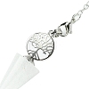 Natural Quartz Crystal Cone Dowsing Pendulum Big Pendants G-C114-02P-21-4