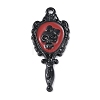 Halloween Rack Plating Alloy Enamel Pendants PALLOY-F018-26EB-02-1