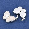 Brass Micro Pave Clear Cubic Zirconia Pendants SH-CBA197E-09S-2