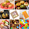 Square Foldable Creative Cardboard Box CON-WH0086-17B-02-6
