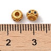 Matte Gold Color 925 Sterling Silver Beads STER-M113-24MG-03-3