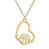 304 Stainless Steel Laser Cut Pendant Necklaces FS-WGA4904-01-1