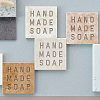 Clear Acrylic Soap Stamps DIY-WH0445-008-6