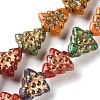 Painted Glass Bead Strands FIND-H023-07-1