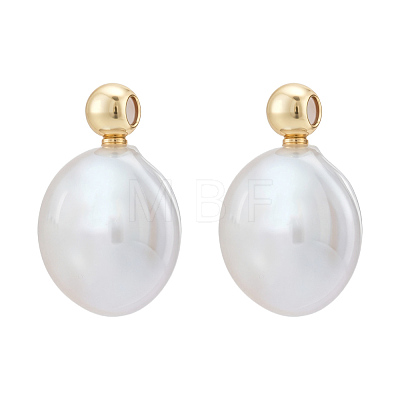 Natural Freshwater Pearl Pendants PEAR-WH0011-002A-G-1