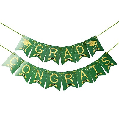 Congrats Grad Paper Hanging Banner TH-FZCC84D-01B-04-1