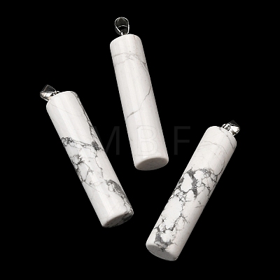 Natural Howlite Big Pendants G-F820-11U-1