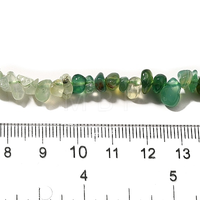 Natural Prehnite & Chrysoprase & Green Aventurine Beads Strands G-L610-A19-01-1