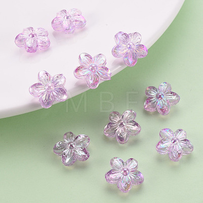 Transparent Acrylic Beads TACR-S154-45C-935-1