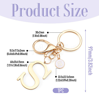 Stainless Steel Keychains KEYC-TAC0035-004S-G-1