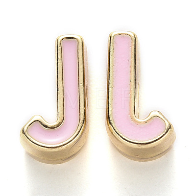 Rack Plating Alloy Enamel Beads ENAM-S122-033J-NR-1