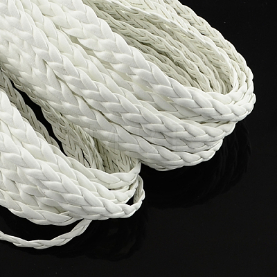 Braided Imitation Leather Cords LC-S002-7mm-03-1