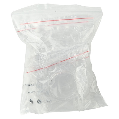 4Pcs Clear Acrylic Slant Back Single Bracelet Bangle Display Stands AC-FS5191-01B-1