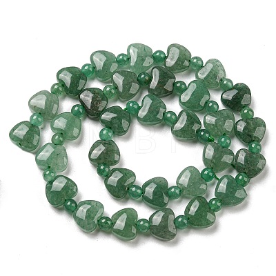 Natural Green Aventurine Beads Strands G-C062-A05-01-1