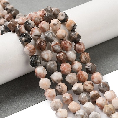 Natural Pink Agate Beads Strands G-Q169-E04-01-1