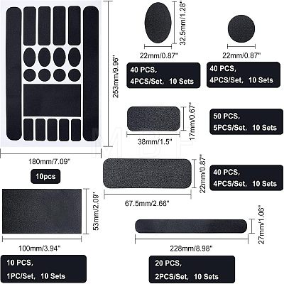 SUPERFINDING TPU Bicycle Scratches Protective Films AJEW-FH0001-52-1