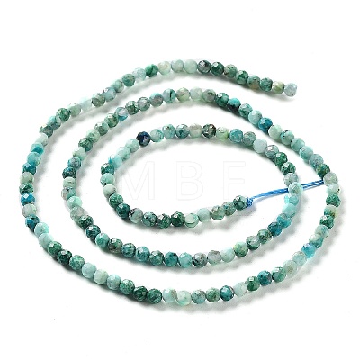 Natural Chrysocolla Beads Strands X-G-G823-13-3mm-B-1