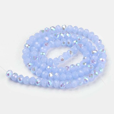 Electroplate Glass Beads Strands LS-EGLA-A034-J8mm-L03-1