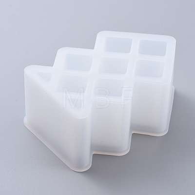 7 Compartments Lipstick Storage Box Silicone Molds DIY-D049-03-1