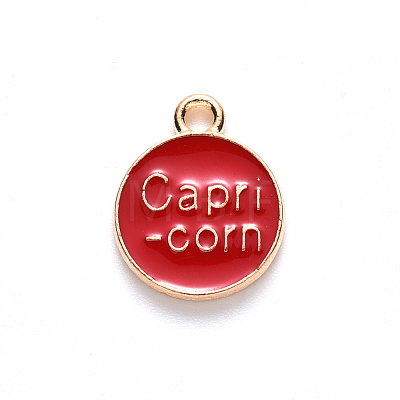 Alloy Enamel Pendants LS-ENAM-S124-01B-07E-1