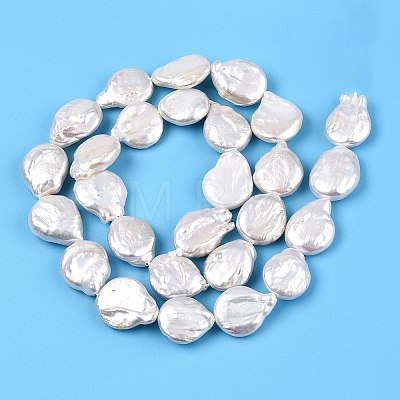 Natural Keshi Pearl Beads Strands PEAR-S018-02K-1