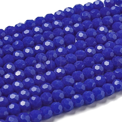 Opaque Glass Beads Stands EGLA-A035-P4mm-D07-1