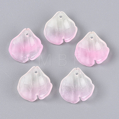 Transparent Glass Pendants GLAA-T030-05-02-1