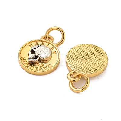 Long-Lasting Plated Brass Pendants KK-K387-06C-G-1