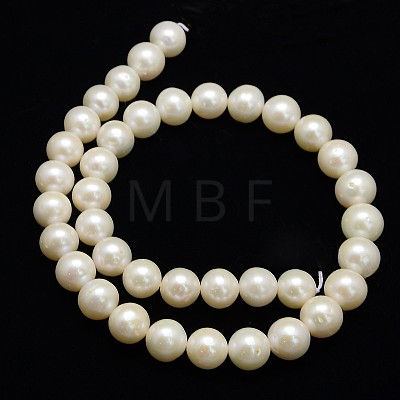 Natural Cultured Freshwater Pearl Beads Strands PEAR-L001-H-13-01-1