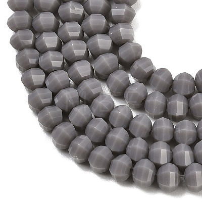Opaque Glass Beads Strands GLAA-G125-01C-05-1