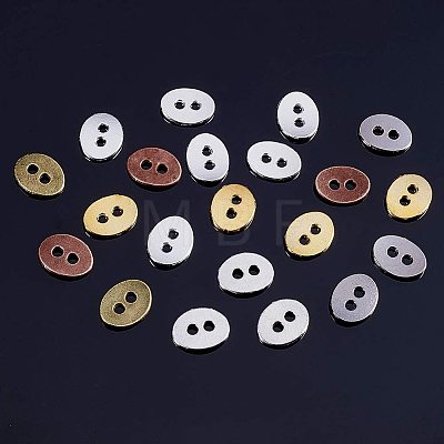 Tibetan Style Alloy Buttons TIBE-PH0004-61-FF-1