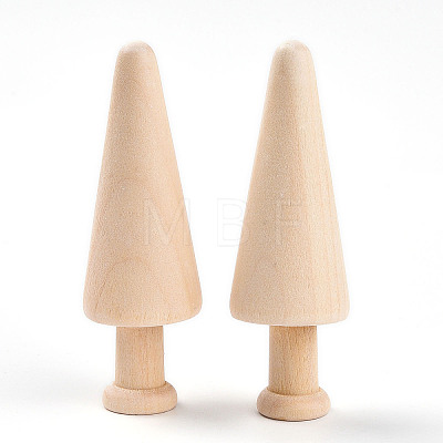 Unfinished Wood Tree Ornaments WOOD-T032-13-1