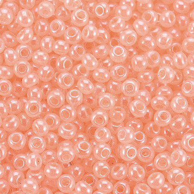 12/0 Imitation Jade Glass Seed Beads SEED-S049-A-021-1