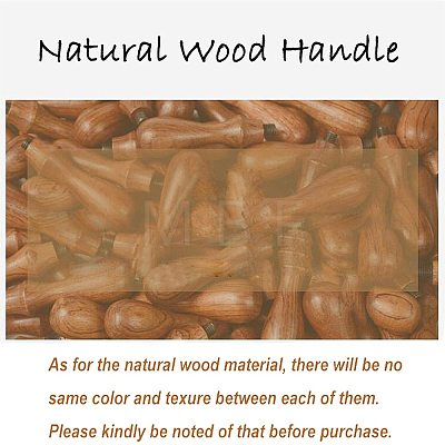 DIY Wood Wax Seal Stamp AJEW-WH0131-283-1