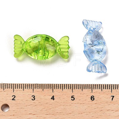 Transparent Acrylic Beads OACR-Z016-14-1