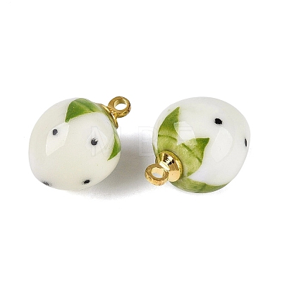 Handmade Porcelain Pendants PORC-N013-13A-01-1