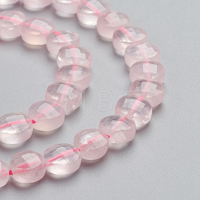 Natural Rose Quartz Beads Strands G-E560-C05-8mm-1