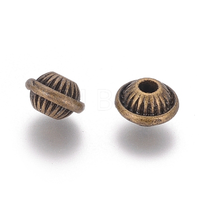 Tibetan Style Alloy Spacer Beads X-MLF8340Y-NF-1