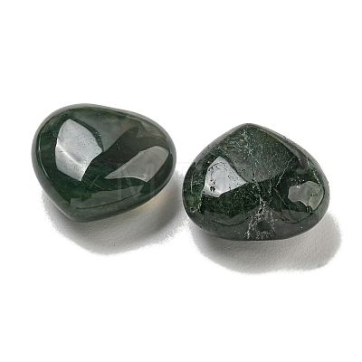 Natural Moss Agate Beads G-P531-A20-01-1