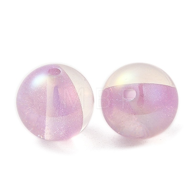 Two Tone Resin Beads RESI-Z015-02A-1