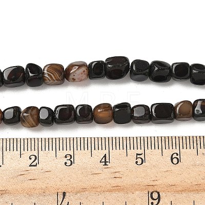 Natural Dragon Veins Agate(Dyed & Heated) Beads Strands G-G177-E13-03-1