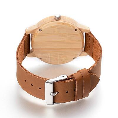Carbonized Bamboo Wood Wristwatches WACH-P010-01-1