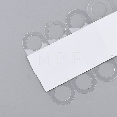 Transparent PVC Self Adhesive Hang Tabs CDIS-Z001-02A-1