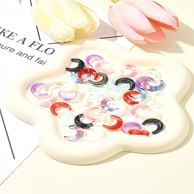 20Pcs Gradient Color Handmade Lampwork Beads LAMP-FS0001-18H-1