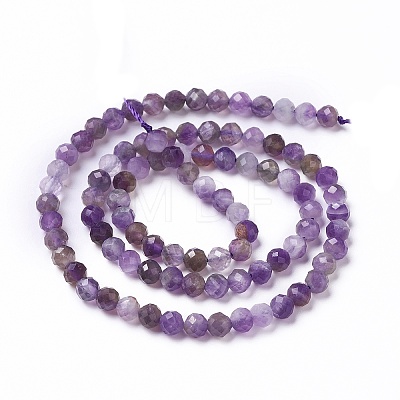 Natural Amethyst Beads Strands X-G-L581A-001-1