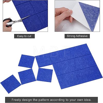 ARRICRAFT Sound-absorbing Felt Board AJEW-AR0001-04-1