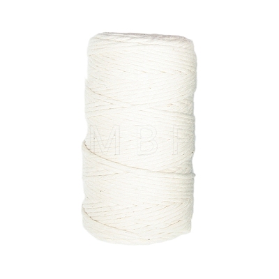 1-Ply 100M Cotton Macrame Cord PW-WG43885-01-1