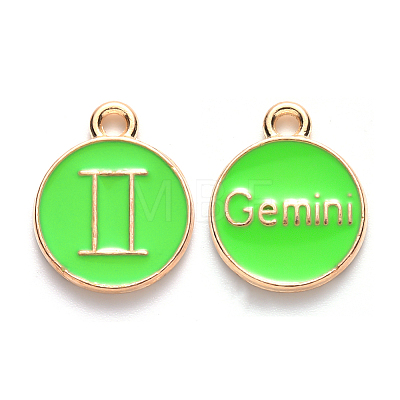 Alloy Enamel Pendants LS-ENAM-S124-01B-06I-1